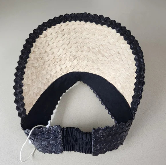 L*SPACE Maloma Hat - NATURAL/BLACK **NEW - Picture 4 of 9